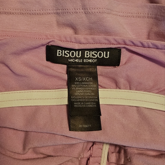 Bisou Bisou Michele Bohbot Pink Halter Top Size XS - Picture 3 of 4